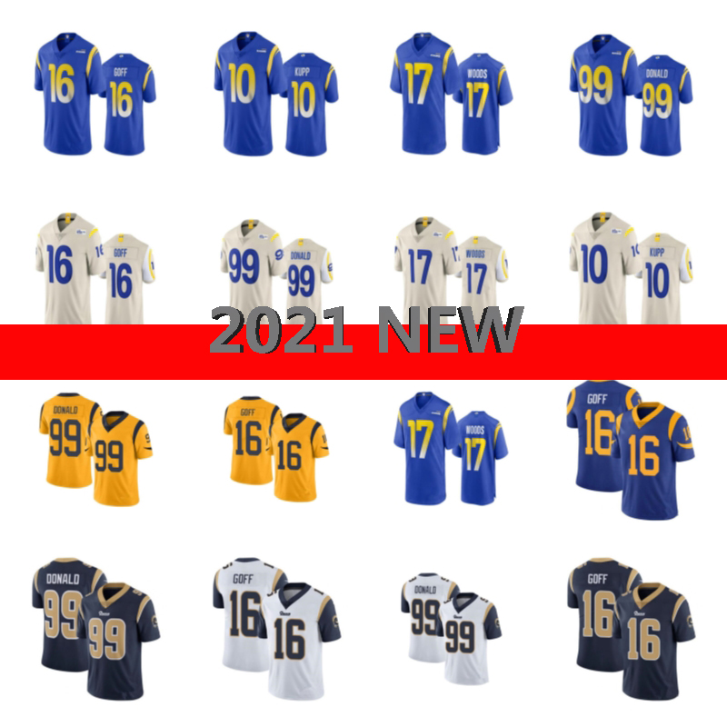 2021 New Men Jerseys 10 Cooper Kupp 16 Jared Goff 17 Robert Woods 99 Aaron Donald Jersey, Black;red
2021 New Men Jerseys 10 Cooper Kupp 16 Jared Goff 17 Robert Woods 99 Aaron Donald Jersey, Black;red