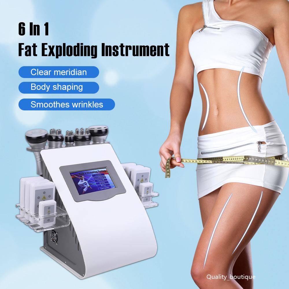 6 In 1 Slimming Machine 40k Ultrasonic Liposuction Cavitation 8 Pads Laser Vacuum RF Skin Care Salon Spa Beauty Equipment
6 In 1 Slimming Machine 40k Ultrasonic Liposuction Cavitation 8 Pads Laser Vacuum RF Skin Care Salon Spa Beauty Equipment