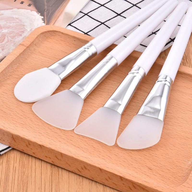 Makeup Brushes Silicone Face Mask With Rhinestones Multi-Function DIY Brush Facial Foundation Cosmetic Beauty Make Up Tool
