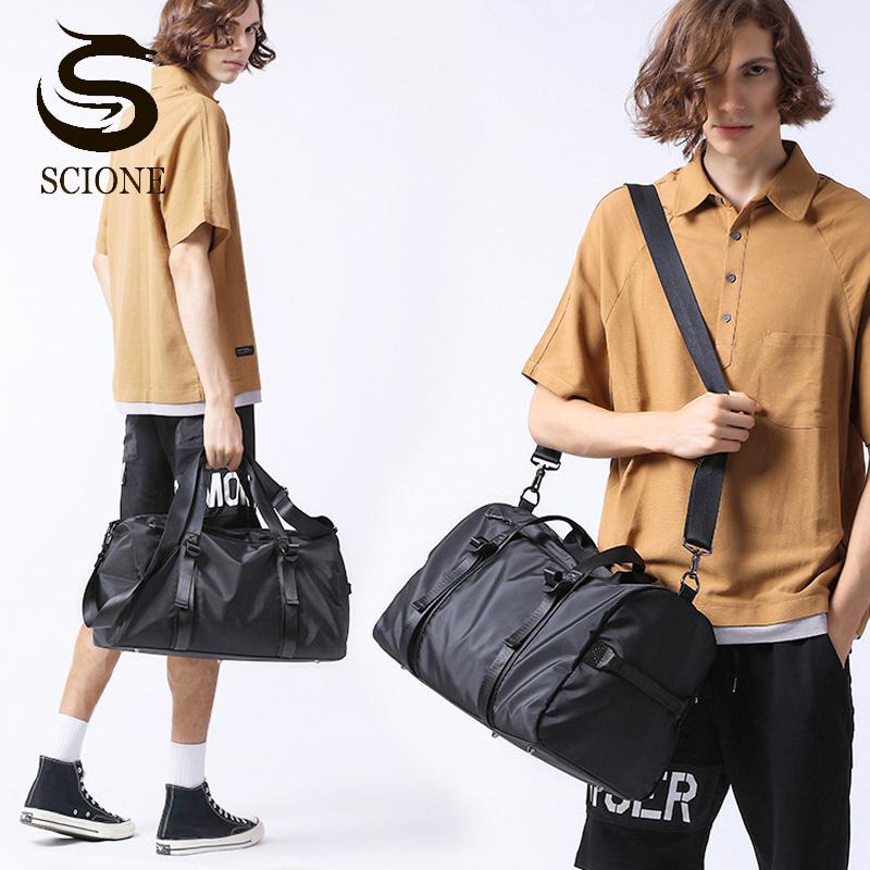 New Men's Travel Bag High Quality Waterproof Oxford Handbags Dry Wet Separation Sports Gym Bag Outdoor Luggage Black XA254M
New Men's Travel Bag High Quality Waterproof Oxford Handbags Dry Wet Separation Sports Gym Bag Outdoor Luggage Black XA254M