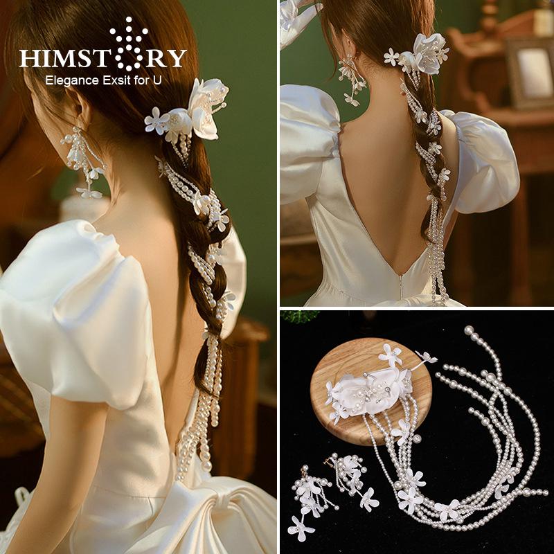 Hair Clips & Barrettes Himstory Handmade Bridal Headwear Korean Style Super Fairy Pearl Tassels Petals Headband Knot Wedding Accessories, Golden;silver
Hair Clips & Barrettes Himstory Handmade Bridal Headwear Korean Style Super Fairy Pearl Tassels Petals Headband Knot Wedding Accessories, Golden;silver