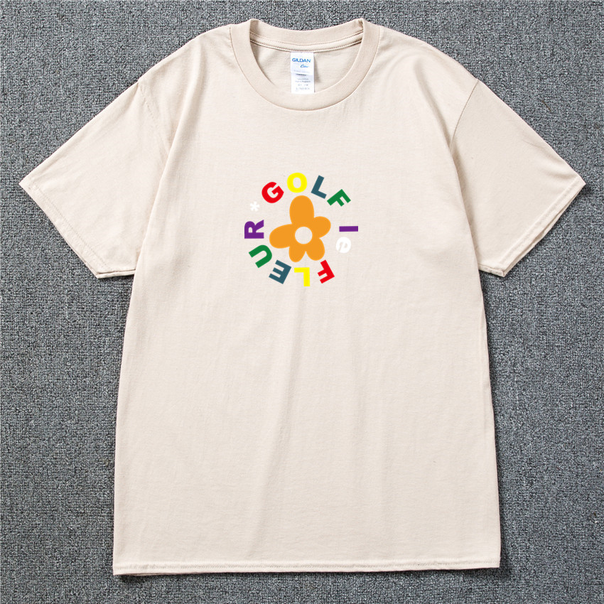 Golf Wang Le Fleur flower vote igor Tyler The Creator Skate T-shirt Cotton Men Casual Tshirt Swag t-shirt Men Womens Hip Hop K29, Black;brown
Golf Wang Le Fleur flower vote igor Tyler The Creator Skate T-shirt Cotton Men Casual Tshirt Swag t-shirt Men Womens Hip Hop K29, Black;brown