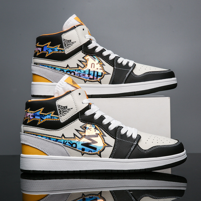 2021 DIY Anime Fan Sneakers Customization Mens Womens Student Trend Recreational Sports Shoe Black White Basketball Shoes
2021 DIY Anime Fan Sneakers Customization Mens Womens Student Trend Recreational Sports Shoe Black White Basketball Shoes