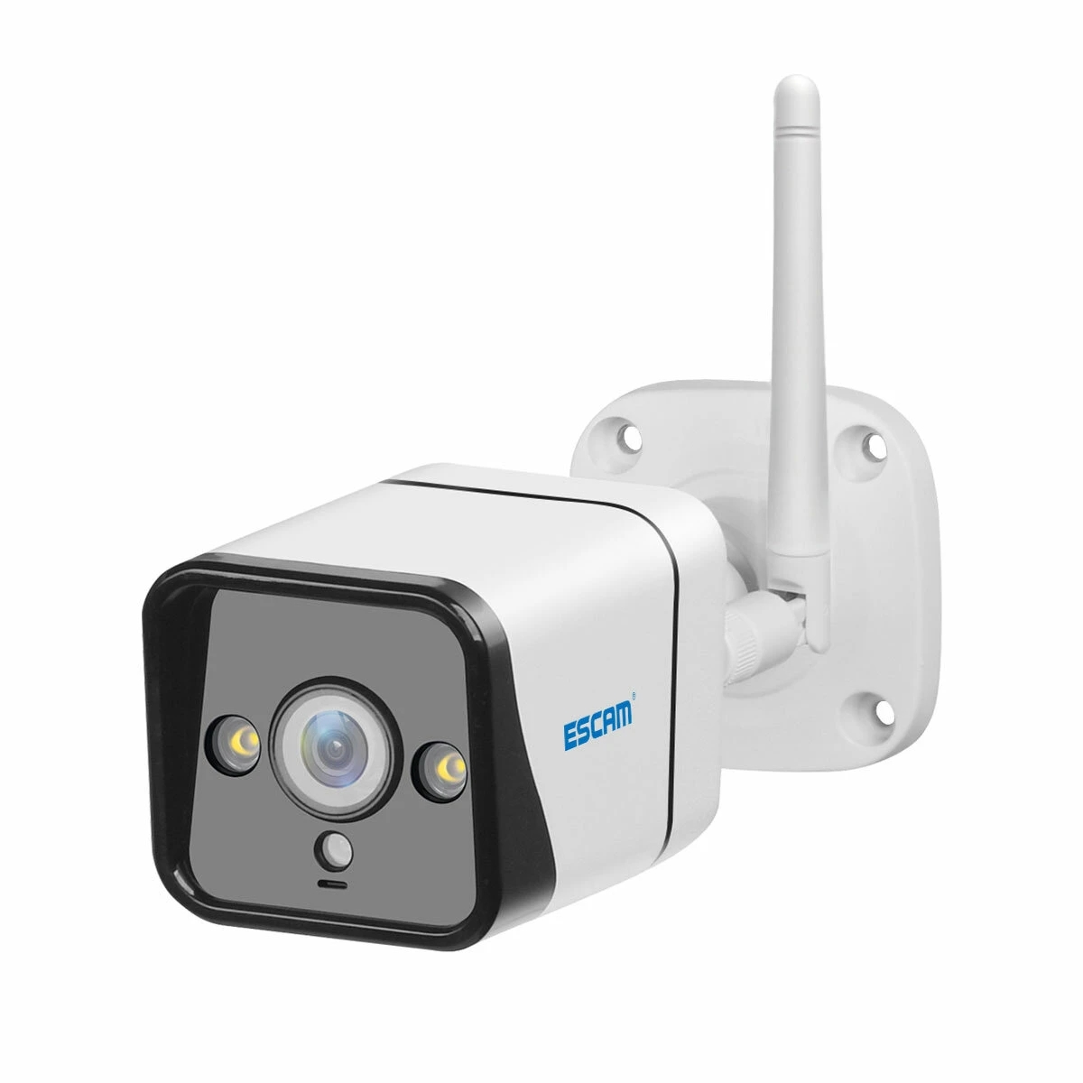 ESCAM QF120 1080P WIFI Battery PIR Alarm IP Camera With Solar Panel Full Color Night Vision Two Way Audio IP66
