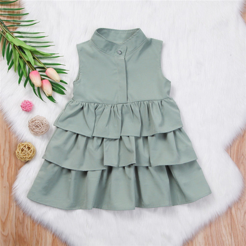 New Toddler Kid Baby Girls Party Pageant Ruffles Princess Summer Tutu Dress Clothes, Black
New Toddler Kid Baby Girls Party Pageant Ruffles Princess Summer Tutu Dress Clothes, Black