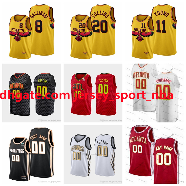 Custom Trey Young 11 AtlantaHawks15 Capella Basketball Jerseys White 6 Williams 8 Gallinari Mutombo 55 Cam 2 Reddish 20 Collins Jersey, Black;red
Custom Trey Young 11 AtlantaHawks15 Capella Basketball Jerseys White 6 Williams 8 Gallinari Mutombo 55 Cam 2 Reddish 20 Collins Jersey, Black;red