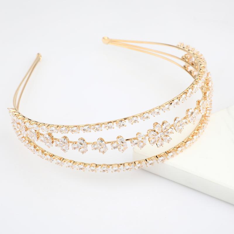 Hair Clips & Barrettes MYFEIVO Luxury Zircon Headband Bridesmaid Tiaras Elegant Bridal Crown Women Jewelry Accessories HQ0897, Golden;silver
Hair Clips & Barrettes MYFEIVO Luxury Zircon Headband Bridesmaid Tiaras Elegant Bridal Crown Women Jewelry Accessories HQ0897, Golden;silver