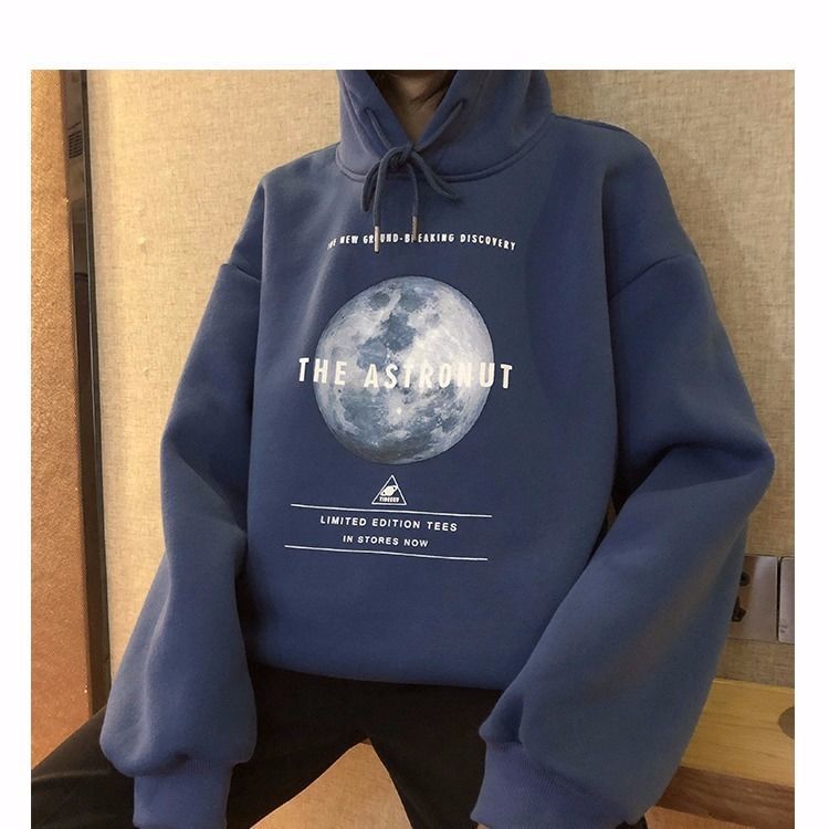 autumn winter women clothes oversize harajuku hoodies plus velvet size sweatshirt korean style Pullovers streetwear women tops 201212