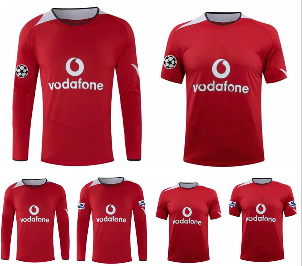2004 2006 van Nistelrooy Ronaldo retro soccer jersey Rooney Scholes Giggs classic vintage football shirt, Home ucl longsleeve
2004 2006 van Nistelrooy Ronaldo retro soccer jersey Rooney Scholes Giggs classic vintage football shirt, Home ucl longsleeve