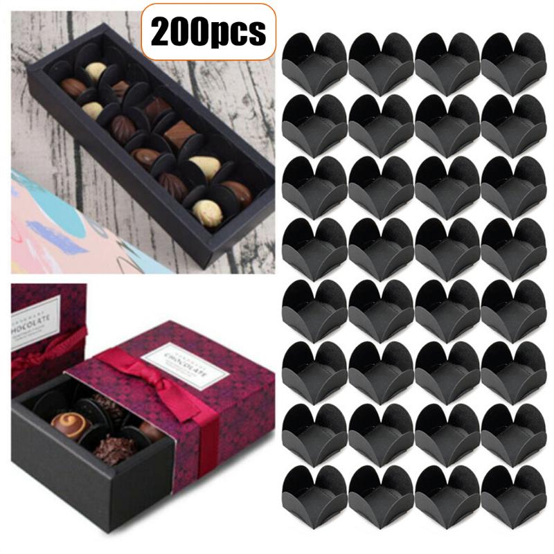 Gift Wrap 200pcs Chocolate Wrapper Tray Holder Sorting Dessert Packaging Liner Material Wedding Valentine's Day Supplies
Gift Wrap 200pcs Chocolate Wrapper Tray Holder Sorting Dessert Packaging Liner Material Wedding Valentine's Day Supplies