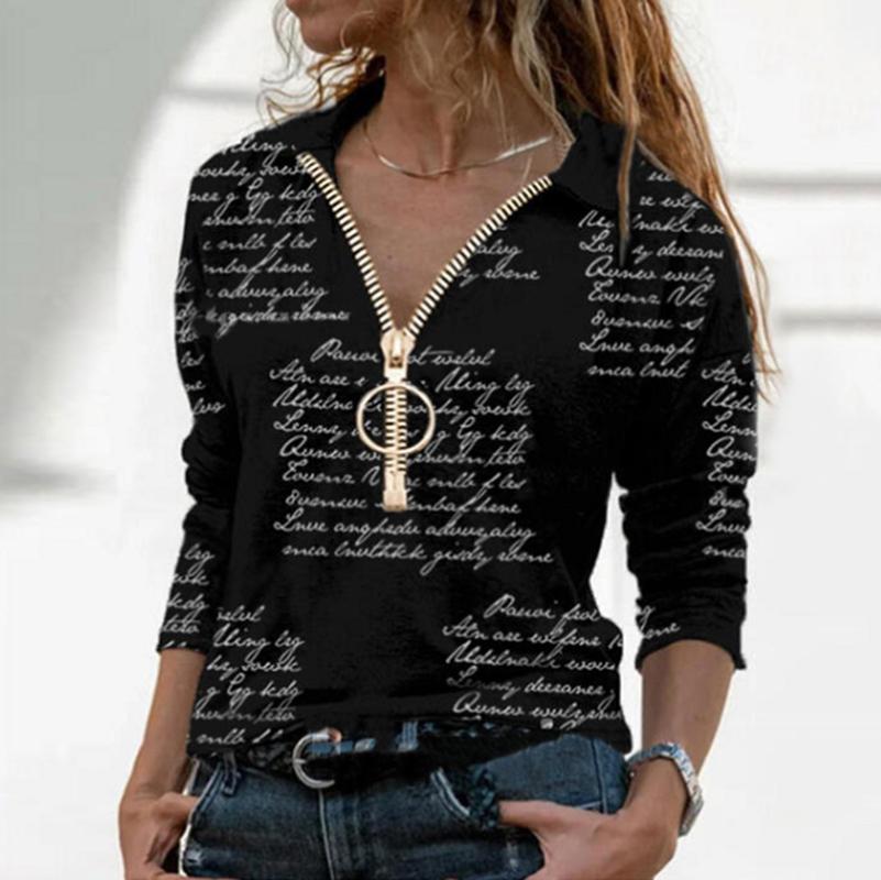 Women's T-Shirt Vintage Clothes T ShirtsWomen Plus Size Women Lady Long Sleeve Casual V-neck Zipper Top ShirtsShirts Tunics Haut Femme, Bk
Women's T-Shirt Vintage Clothes T ShirtsWomen Plus Size Women Lady Long Sleeve Casual V-neck Zipper Top ShirtsShirts Tunics Haut Femme, Bk