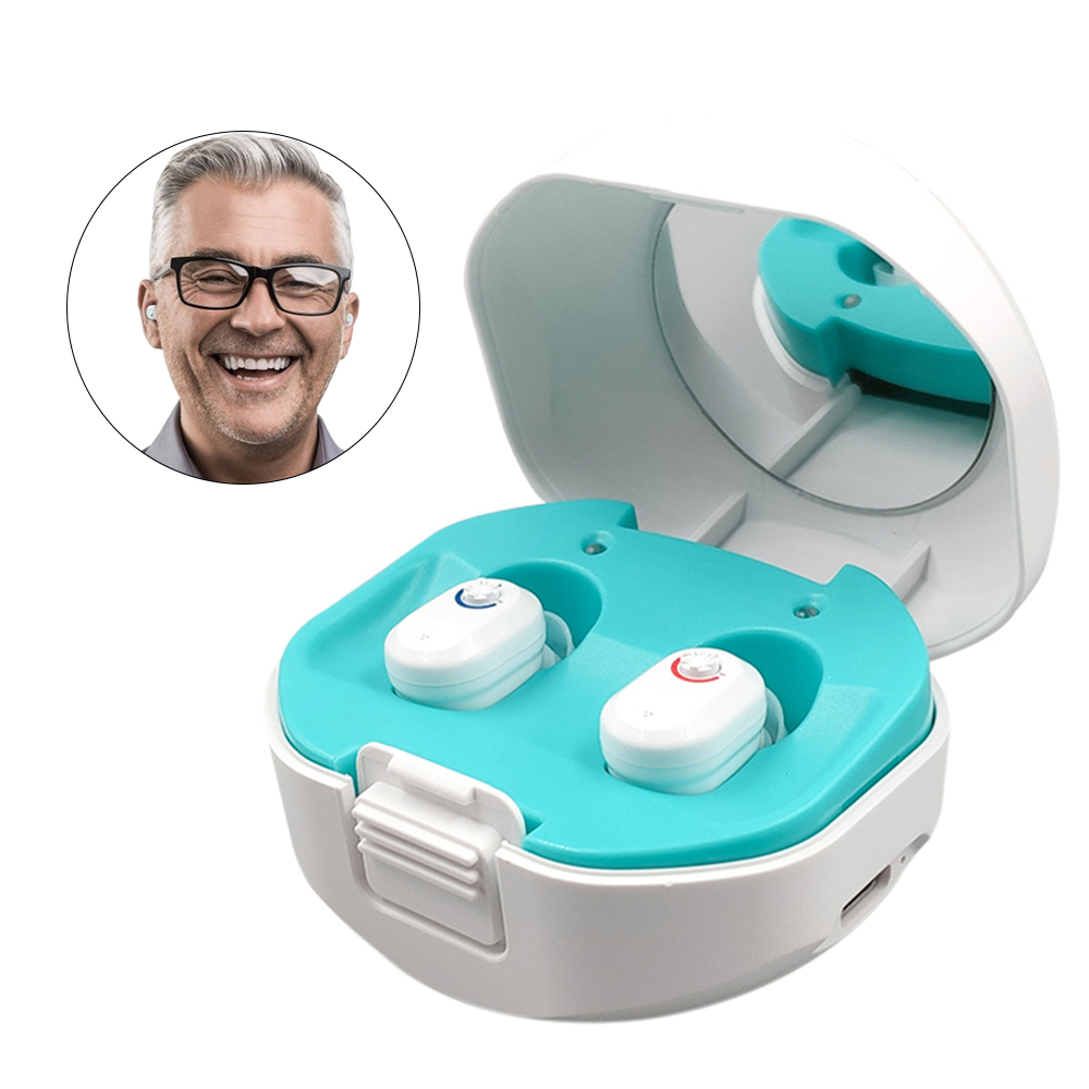 Digital Hearing Aids Rechargeable Digital Hearing Aid with Charging Case Audifonos Hearing Device Amplifier for ElderlyScouts
Digital Hearing Aids Rechargeable Digital Hearing Aid with Charging Case Audifonos Hearing Device Amplifier for ElderlyScouts