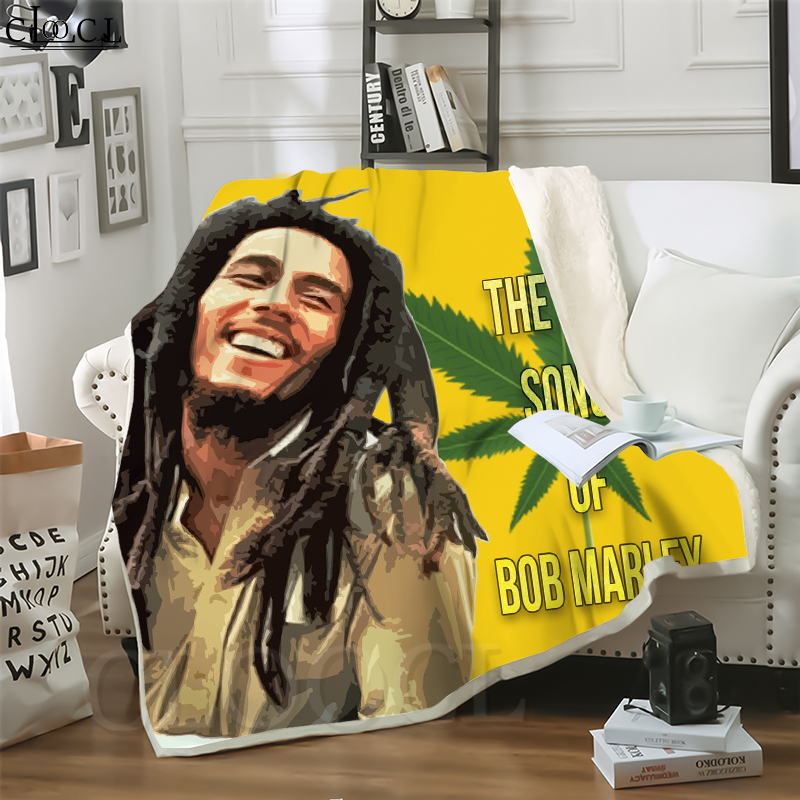 CLOOCL Reggae Singer Bob Marley 3D Print Street Style Air Conditioning Blanket Teens Bedding Throw Blanket Plush Quilt
CLOOCL Reggae Singer Bob Marley 3D Print Street Style Air Conditioning Blanket Teens Bedding Throw Blanket Plush Quilt