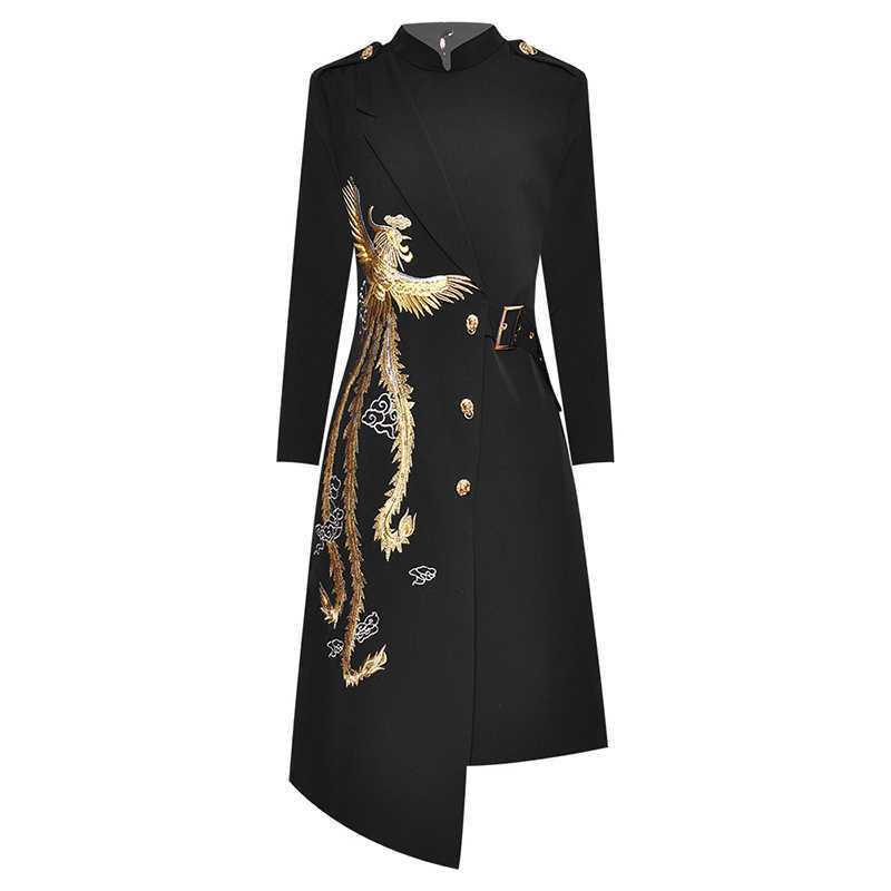 HIGH QUALITY est Fashion Runway Dress Women's Long Sleeve Embroidery Belted Asymmetrical 210526, Blue
HIGH QUALITY est Fashion Runway Dress Women's Long Sleeve Embroidery Belted Asymmetrical 210526, Blue