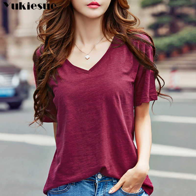 summer women's tshirt top female T- short sleeve sexy T-s for women t woman tee femme tops plus size 210608, Wine red
summer women's tshirt top female T- short sleeve sexy T-s for women t woman tee femme tops plus size 210608, Wine red