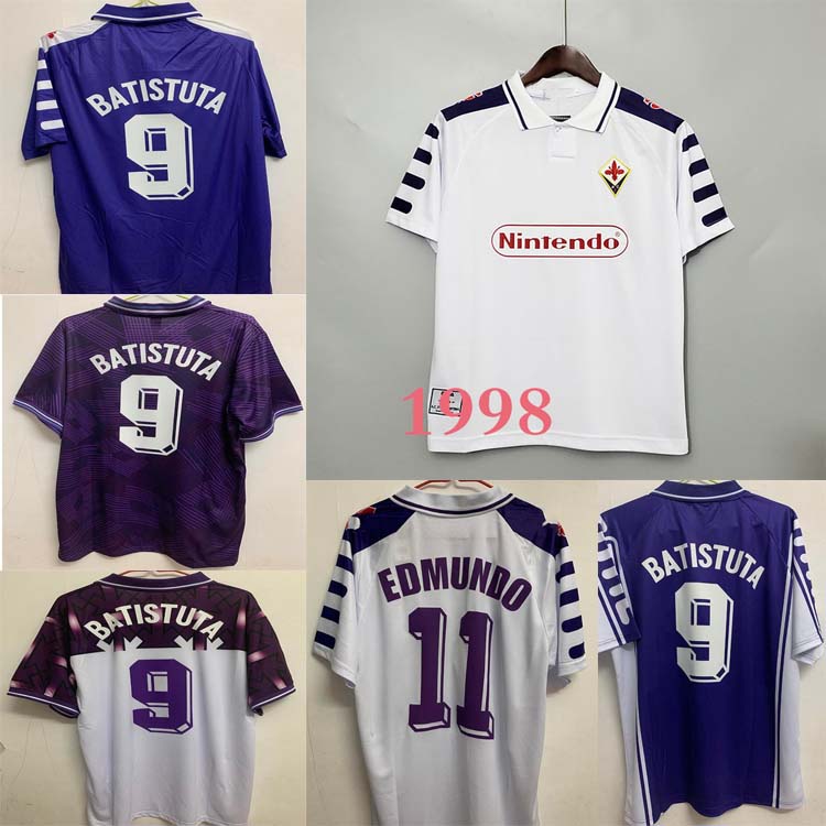 98 99 Retro Fiorentina Soccer Jerseys 9 BATISTUTA 10 RUI COSTA 98 99 Home adult Football Shirt 2000 Camisas de Futebol 92 93, Black;yellow
98 99 Retro Fiorentina Soccer Jerseys 9 BATISTUTA 10 RUI COSTA 98 99 Home adult Football Shirt 2000 Camisas de Futebol 92 93, Black;yellow