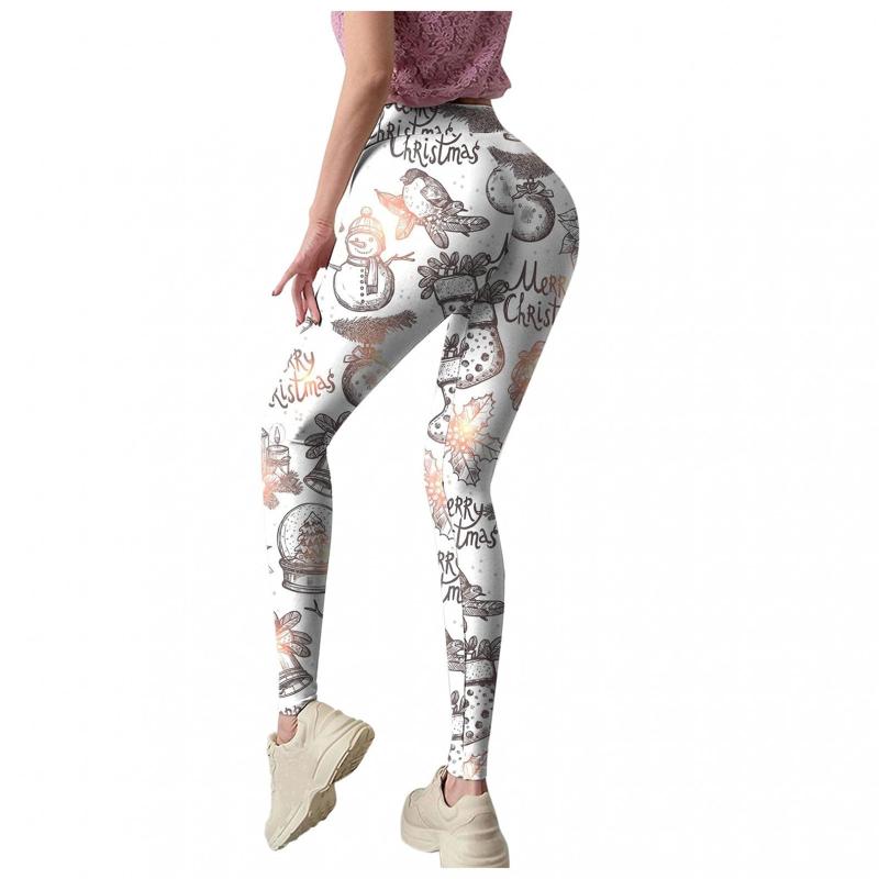 Yoga Outfit Women High Waisted Gym Clothing Leggings Tummy Control Tights Christmas Print Seamless Workout Pants
Yoga Outfit Women High Waisted Gym Clothing Leggings Tummy Control Tights Christmas Print Seamless Workout Pants