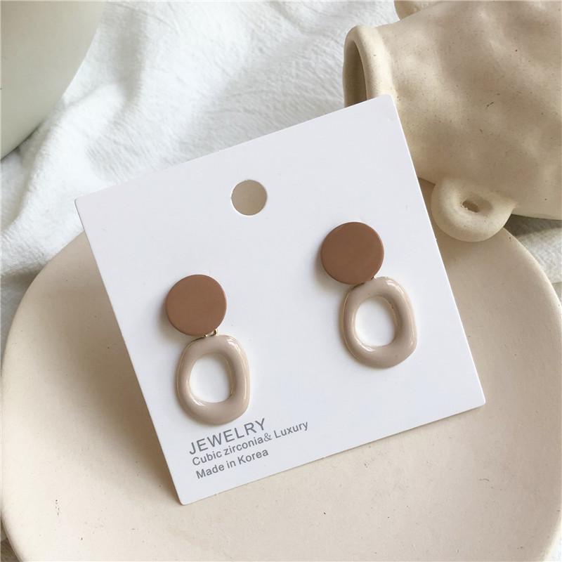 Stud Fashion Line Web Celebrity Candy Color Summer Earrings Temperament Girl Heart Eardrop Contracted Joker, Golden;silver
Stud Fashion Line Web Celebrity Candy Color Summer Earrings Temperament Girl Heart Eardrop Contracted Joker, Golden;silver