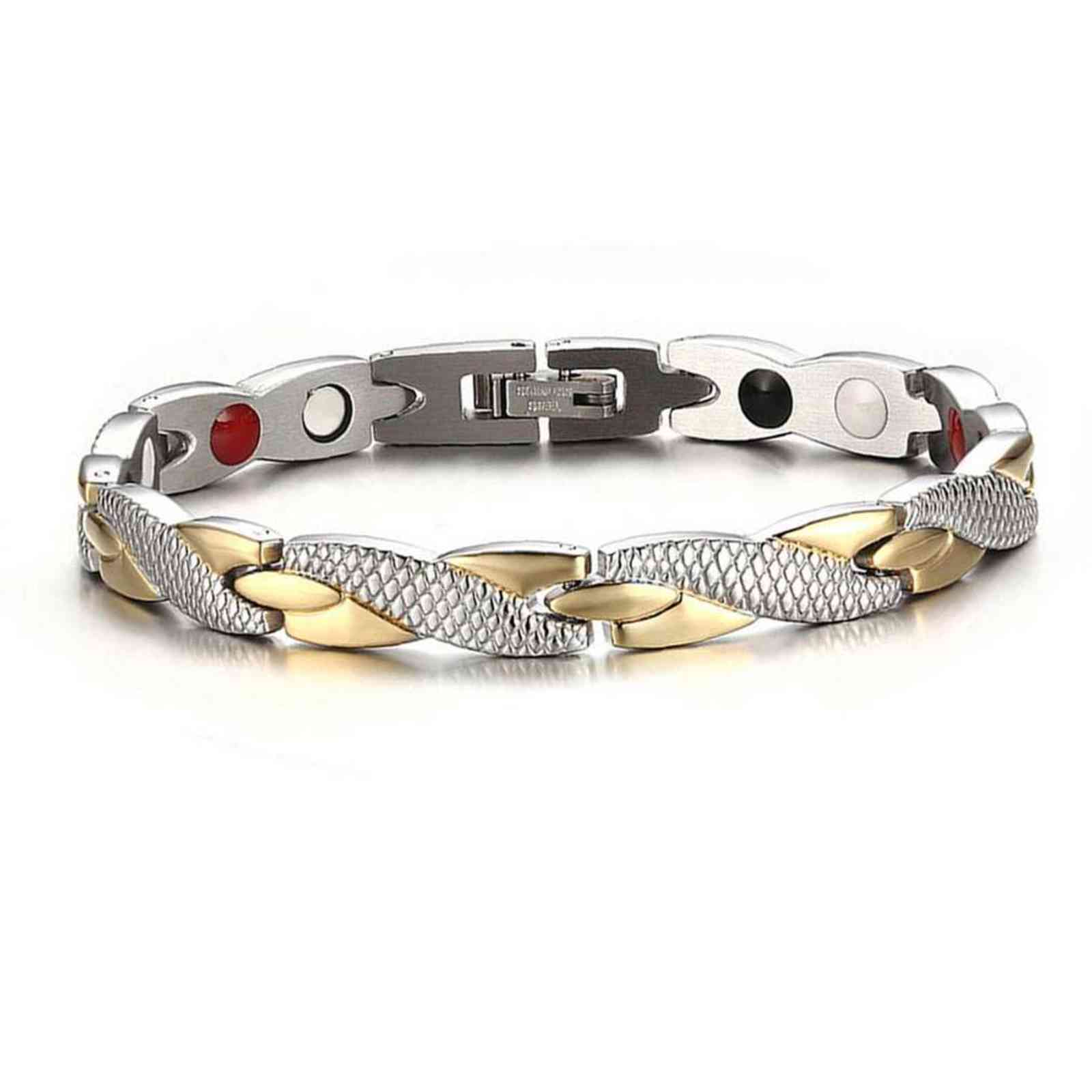 Twisted Dragon Pattern Healthy Care Magnetic Magnet Bracelet for Women Power Therapy Magnets Bracelets Bangles Men
Twisted Dragon Pattern Healthy Care Magnetic Magnet Bracelet for Women Power Therapy Magnets Bracelets Bangles Men