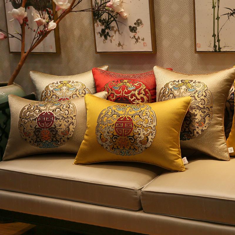 Cushion/Decorative Pillow Modern Style Cushion Cover Classical Chinese Bedroom Sofa Bed Throw Pillows Case Home Office Car El Back Pillowcas
Cushion/Decorative Pillow Modern Style Cushion Cover Classical Chinese Bedroom Sofa Bed Throw Pillows Case Home Office Car El Back Pillowcas