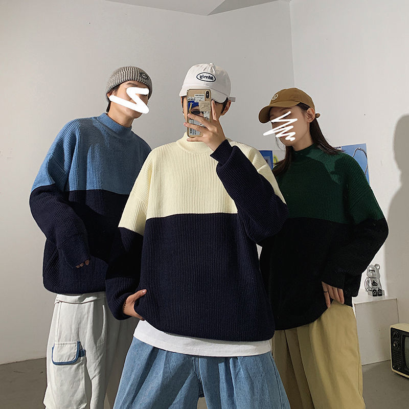 2021 New Winter Stand-up Collar Sweater Men's Warmth Fashion Casual Knit Pullover Men Loose Korean Knitting Sweaters Mens Clothes -2xl Av96, Apple green
2021 New Winter Stand-up Collar Sweater Men's Warmth Fashion Casual Knit Pullover Men Loose Korean Knitting Sweaters Mens Clothes -2xl Av96, Apple green