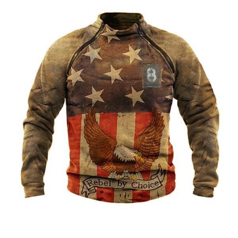 Spring Knights Templar Print Retro Streetwear Hoodie Men Long Sleeve Zipper Stand Collar Breathable Tactical Pullover Sweatshirt, Black;white
Spring Knights Templar Print Retro Streetwear Hoodie Men Long Sleeve Zipper Stand Collar Breathable Tactical Pullover Sweatshirt, Black;white