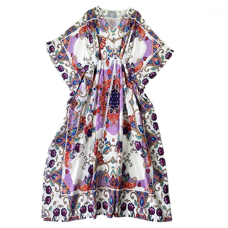 Casual Dresses Cross-Border Foreign Trade 2021 Summer Middle East Dubai Robe Batwing Sleeve Printed Dress Long Women' Clothing, Mixed
Casual Dresses Cross-Border Foreign Trade 2021 Summer Middle East Dubai Robe Batwing Sleeve Printed Dress Long Women' Clothing, Mixed