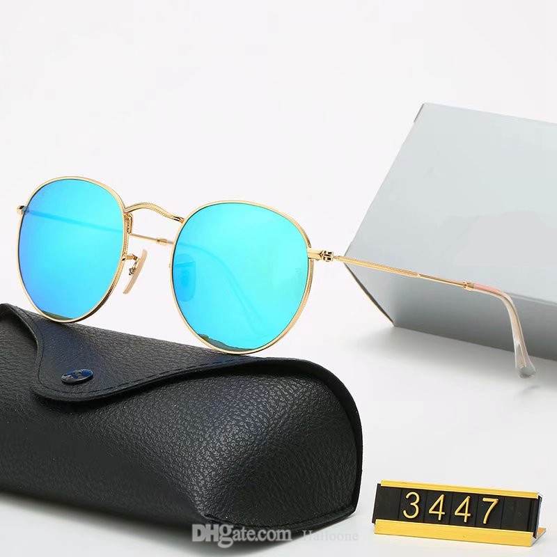 2021 Classic Design Brand Round Sunglasses UV400 Eyewear Metal Gold Frame Bans Glasses Men Women Mirror glass Lens Sunglasses with box, White;black
2021 Classic Design Brand Round Sunglasses UV400 Eyewear Metal Gold Frame Bans Glasses Men Women Mirror glass Lens Sunglasses with box, White;black