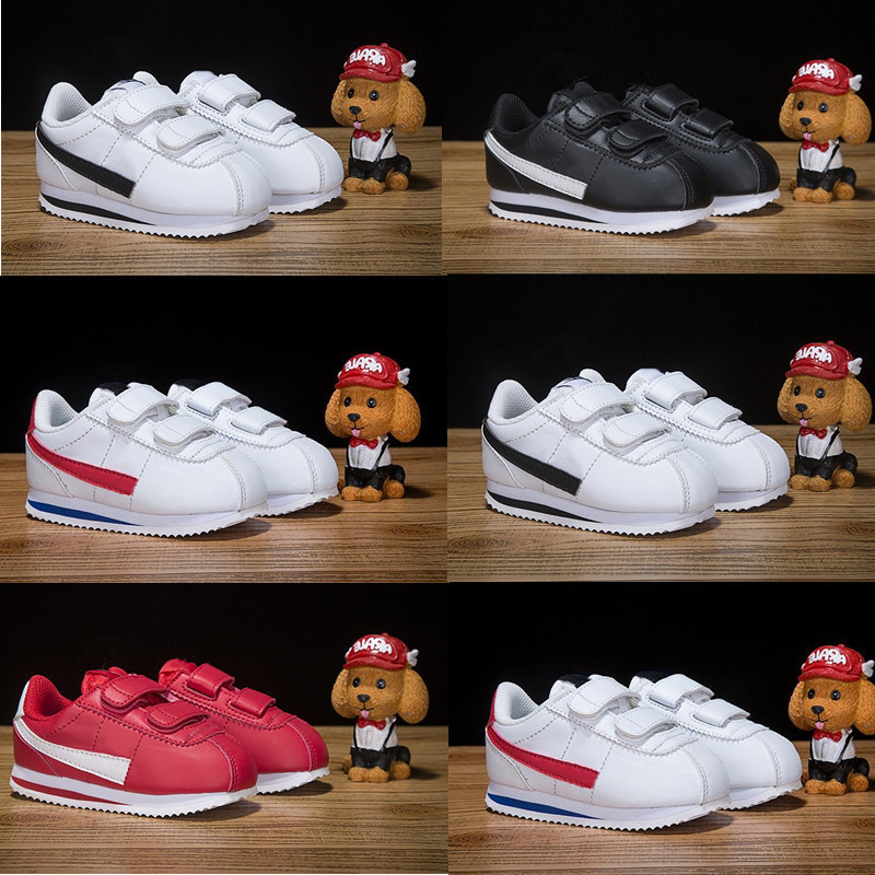 Shoes Born Baby Cortez Kids Running Leather Black White Red Children toddler Casual boy & girl sneakers td Infant, Bubble wrap packaging
Shoes Born Baby Cortez Kids Running Leather Black White Red Children toddler Casual boy & girl sneakers td Infant, Bubble wrap packaging