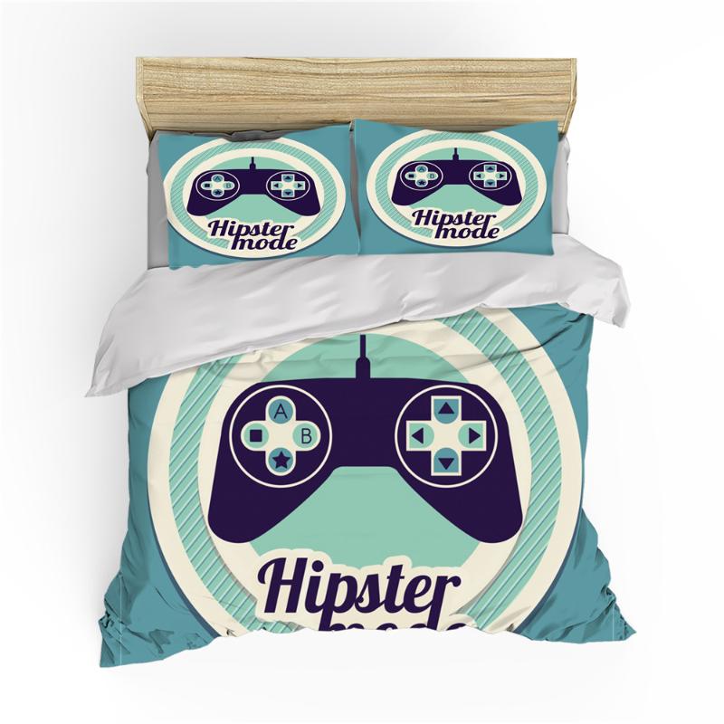 Bedding Sets 3D Cartoon Game Set Gamepad Duvet Cover Printing Kids Bed Quilt Single Double, White
Bedding Sets 3D Cartoon Game Set Gamepad Duvet Cover Printing Kids Bed Quilt Single Double, White