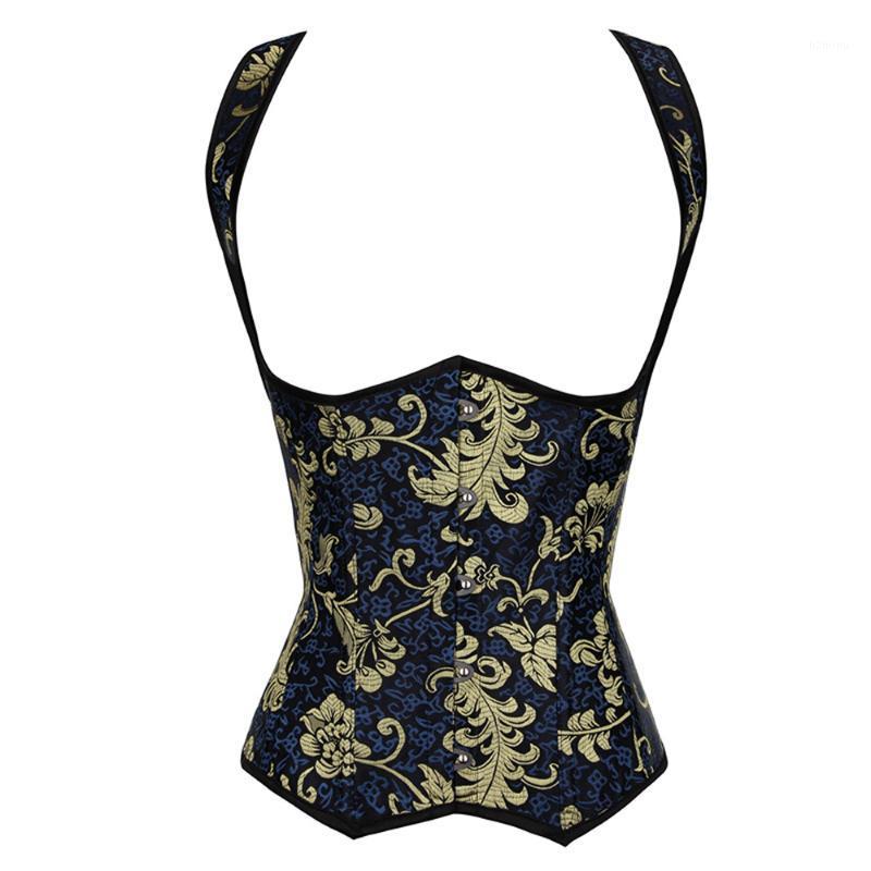 Bustiers & Corsets Full Spiral Steel Boned Waist Training Shoulder Straps Brocade Corset Underbust Posture Corrector Shapewear Women Vest Bu, Multi
Bustiers & Corsets Full Spiral Steel Boned Waist Training Shoulder Straps Brocade Corset Underbust Posture Corrector Shapewear Women Vest Bu, Multi