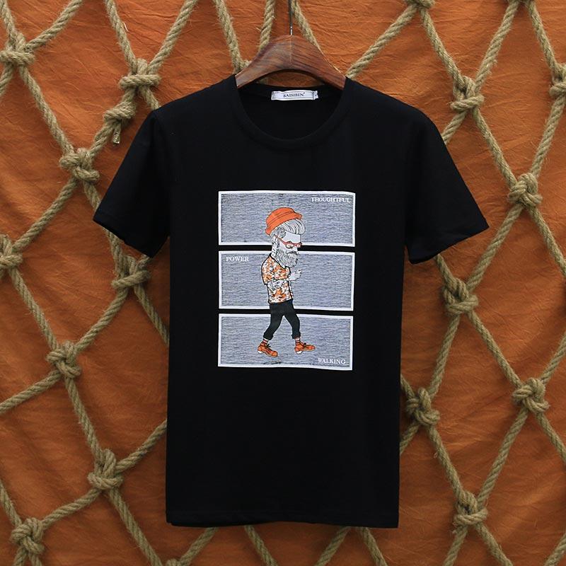 Men's T-Shirts Arrival Fashion Slim Fit Short T Shirt Men Smalll Size Cartoon Print Design Boy Tshirt Teenager Clothes, White;black
Men's T-Shirts Arrival Fashion Slim Fit Short T Shirt Men Smalll Size Cartoon Print Design Boy Tshirt Teenager Clothes, White;black