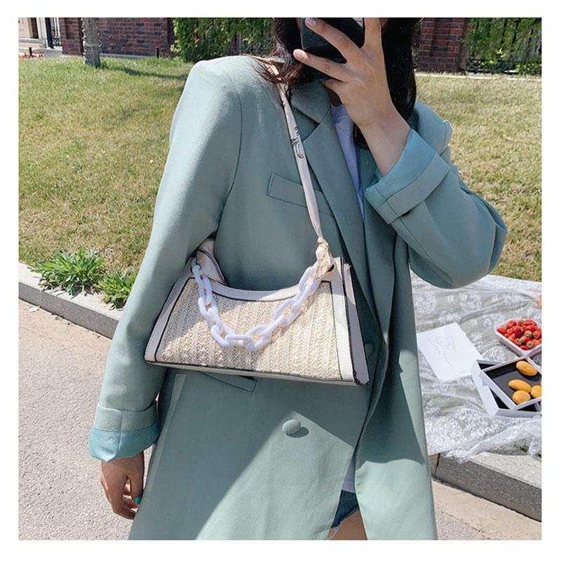 Evening Bags Retro Totes For Women 2022 Trendy Vintage Handbag Silk Scarf Female Small Subaxillary Casual Straw Shoulder Bag
Evening Bags Retro Totes For Women 2022 Trendy Vintage Handbag Silk Scarf Female Small Subaxillary Casual Straw Shoulder Bag
