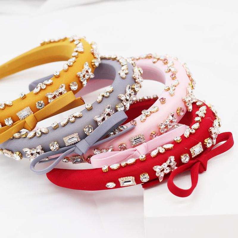 Hair Clips & Barrettes Beautiful Fashion Temperament Ladies Headband Baroque Personality Rhinestone Bow Girl 537, Golden;silver
Hair Clips & Barrettes Beautiful Fashion Temperament Ladies Headband Baroque Personality Rhinestone Bow Girl 537, Golden;silver