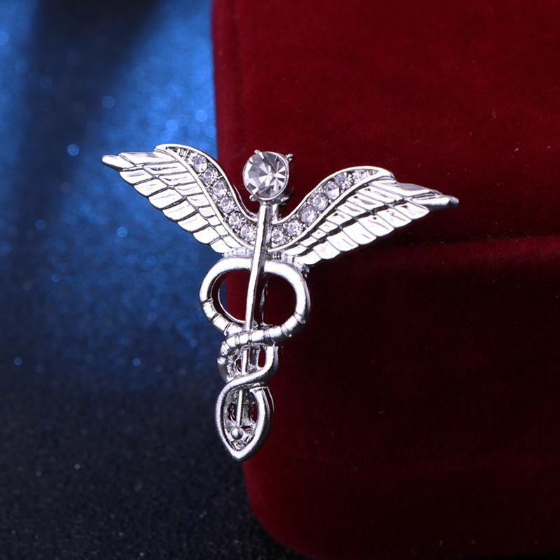Pins, Brooches Personality Angel Brooch Snake Corsage Fashion Pin For Gift