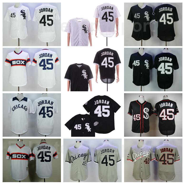 Retire Baseball 45 Michael Vintage Jersey Pinstripe Pullover Stitched Black White Grey Team Flexbase Cool Base Cooperstown Retro 1983 1994 Men, Blue;black 
Retire Baseball 45 Michael Vintage Jersey Pinstripe Pullover Stitched Black White Grey Team Flexbase Cool Base Cooperstown Retro 1983 1994 Men, Blue;black