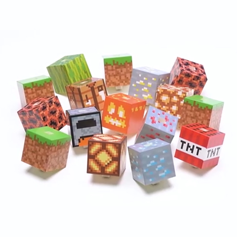 2021New Novelty Lighting Square Blocks Custom Stitching Lamps for Smart Baby Toys Lead LED Lights Indoor Minecraft DIY Creative Sp
