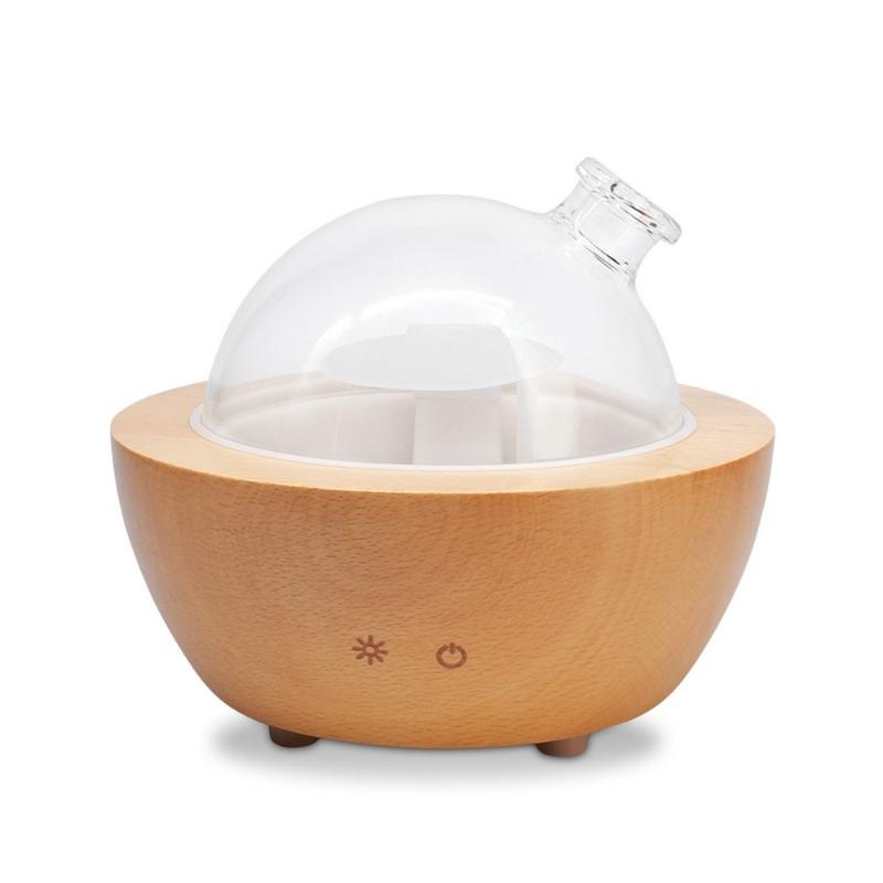 Humidifiers 100ML Aromatherapy Essential Oil Diffuser Solid Wood Glass Ultrasonic Air Aroma Humidifier Fragrance Cool With 7 Color LED Ligh
Humidifiers 100ML Aromatherapy Essential Oil Diffuser Solid Wood Glass Ultrasonic Air Aroma Humidifier Fragrance Cool With 7 Color LED Ligh