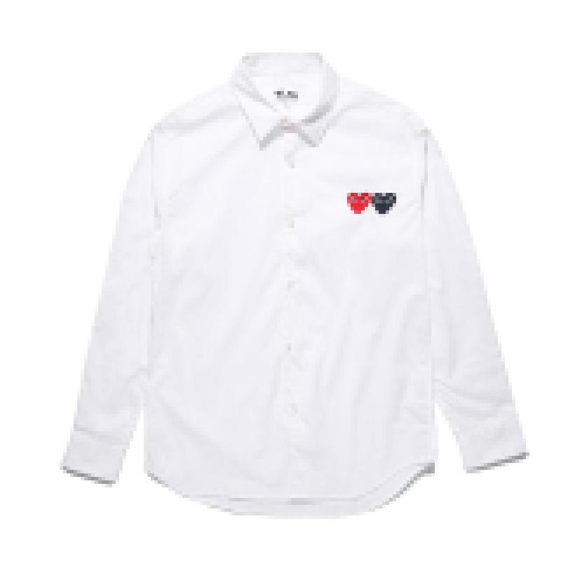 Best Quality Heart PLAY Men Women Long Shirt Blouse lattice Com Long Sleeve Des Garcons T-shirt, White
Best Quality Heart PLAY Men Women Long Shirt Blouse lattice Com Long Sleeve Des Garcons T-shirt, White