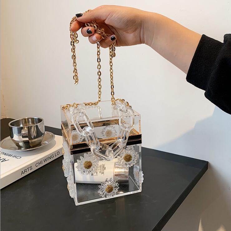 women shoulder bag summer flowers acrylic hard box chain bags sweet little fresh transparents acrylics printed handbag personalized transparent handbags
women shoulder bag summer flowers acrylic hard box chain bags sweet little fresh transparents acrylics printed handbag personalized transparent handbags