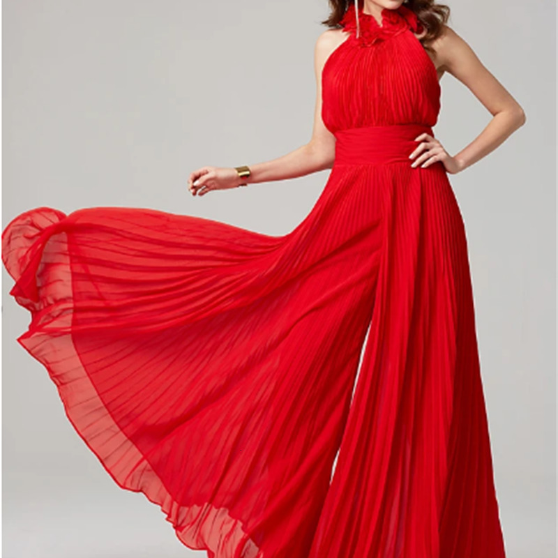 2021 New Jumpsuits Hot Red 3d Flowers Formal Evening High Neck Sleeveless Floor Length Chiffon Prom Party Gowns Vestidos Festa 6f4w, Gold
2021 New Jumpsuits Hot Red 3d Flowers Formal Evening High Neck Sleeveless Floor Length Chiffon Prom Party Gowns Vestidos Festa 6f4w, Gold