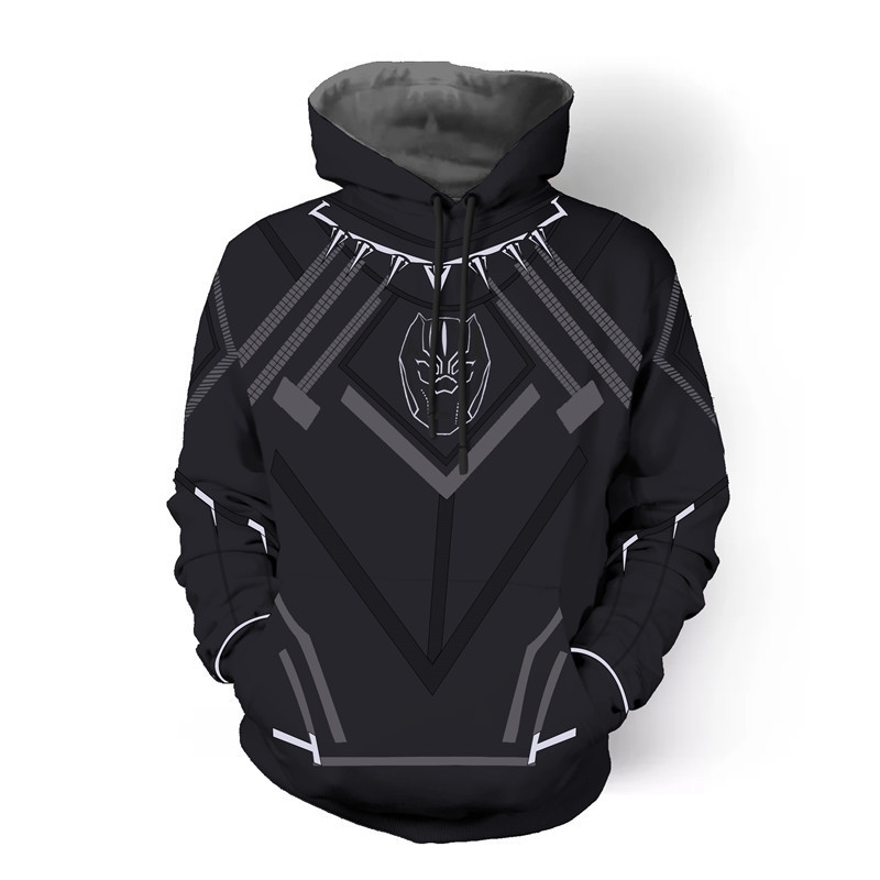 Fashion menswear Avenger alliance Panther Cosplay animation Sweater Hoodie Pullover, Black
Fashion menswear Avenger alliance Panther Cosplay animation Sweater Hoodie Pullover, Black
