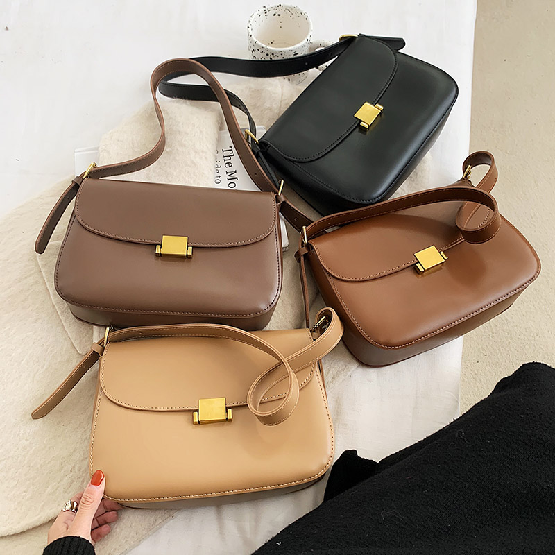 Crossbody Bags Simple Style PU Leather For Women 2021 Winter Designer Shoulder Simple Female Travel Handbags, Black
Crossbody Bags Simple Style PU Leather For Women 2021 Winter Designer Shoulder Simple Female Travel Handbags, Black