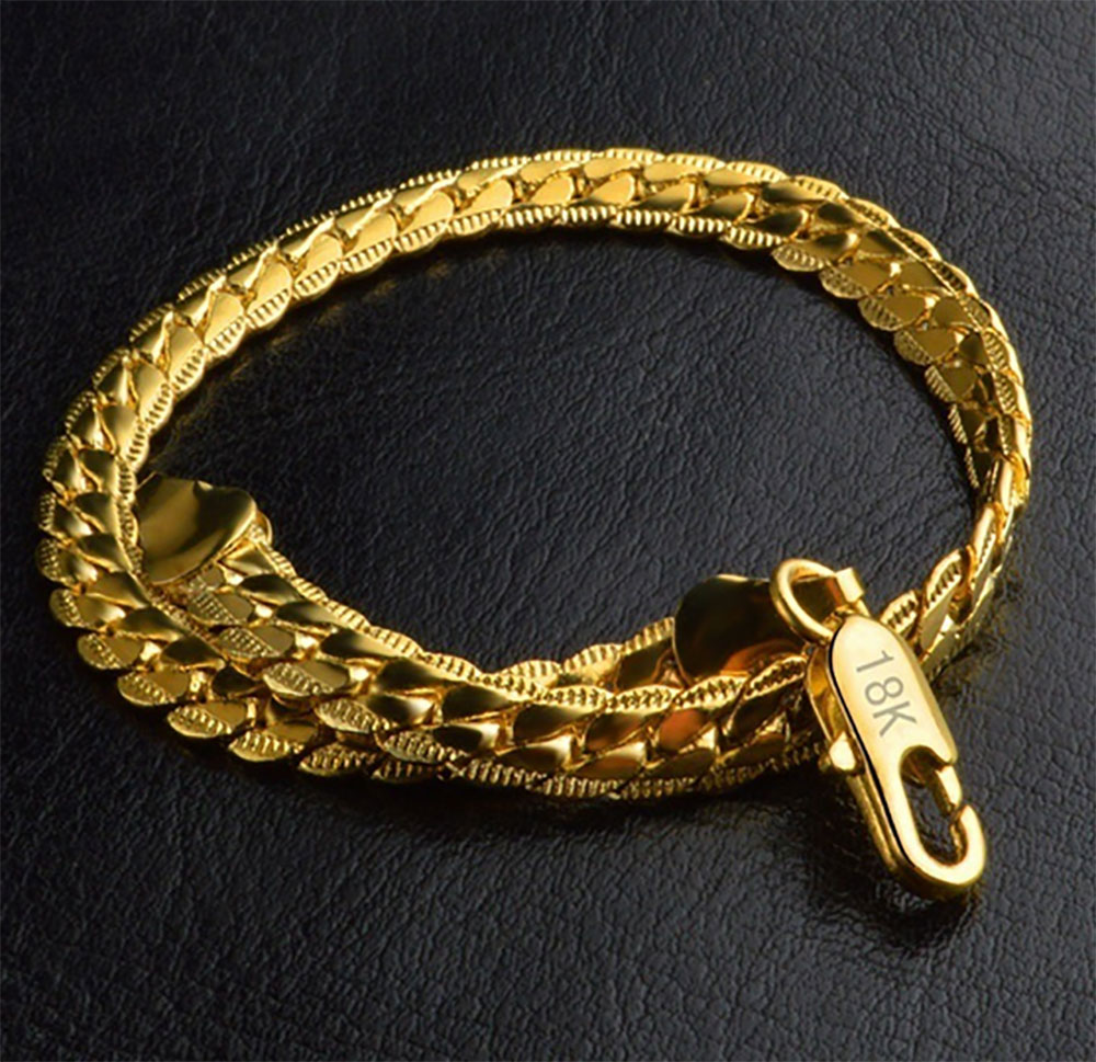 18K Gold 5MM Snake Bone Bracelets&Chain Necklace Fashion Chains Men Women Jewelry Necklace DIY accessories 8inch 9inch 20 22 24 26 28 30Inch
18K Gold 5MM Snake Bone Bracelets&Chain Necklace Fashion Chains Men Women Jewelry Necklace DIY accessories 8inch 9inch 20 22 24 26 28 30Inch