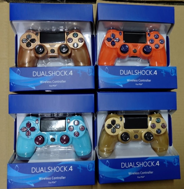 18 Colors Controller for PS4 Vibration Joystick Gamepad Wireless Game Controller for PS4 Vibration With Retail package box
18 Colors Controller for PS4 Vibration Joystick Gamepad Wireless Game Controller for PS4 Vibration With Retail package box