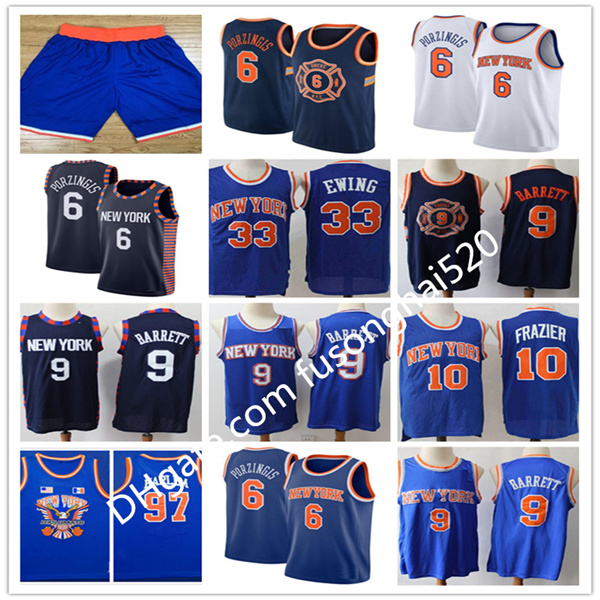 2021 Men RJ R.J. Barrett 9 6 Porzingis Kevin Knox 20 Vintage Patrick Ewing 33 Walt Frazier 10 Basketball Jerseys City Blue White Shorts, Black;red
2021 Men RJ R.J. Barrett 9 6 Porzingis Kevin Knox 20 Vintage Patrick Ewing 33 Walt Frazier 10 Basketball Jerseys City Blue White Shorts, Black;red
