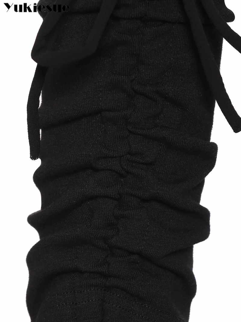 Gothic Punk Women Hoodies Lace up Hooded Long Sleeve Casual Harajuku Darkness Autumn winter Goth Black Sweatshirt Plus Size 201113