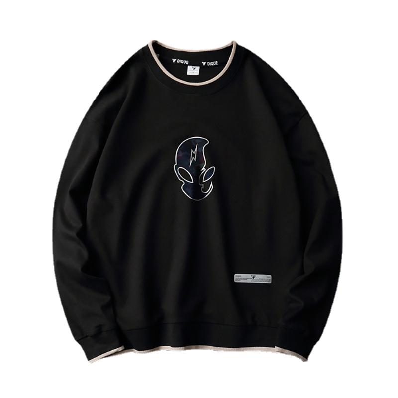 Men's Hoodies & Sweatshirts Street Hip-hop Trend Spring And Autumn Korean Version Of Loose Lovers' Coat Mask Printing Long-sleeved Sweater M, Black
Men's Hoodies & Sweatshirts Street Hip-hop Trend Spring And Autumn Korean Version Of Loose Lovers' Coat Mask Printing Long-sleeved Sweater M, Black