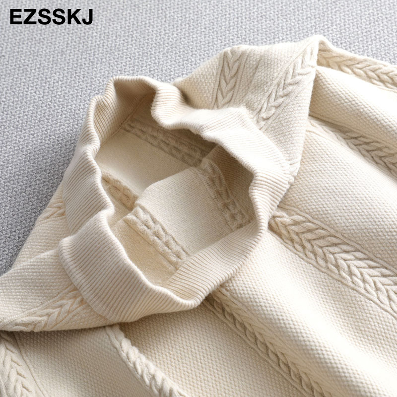 casual Aline mini sweater thick skirt female autumn winter sweater sun skirt women girl short sweaterskirt 210306