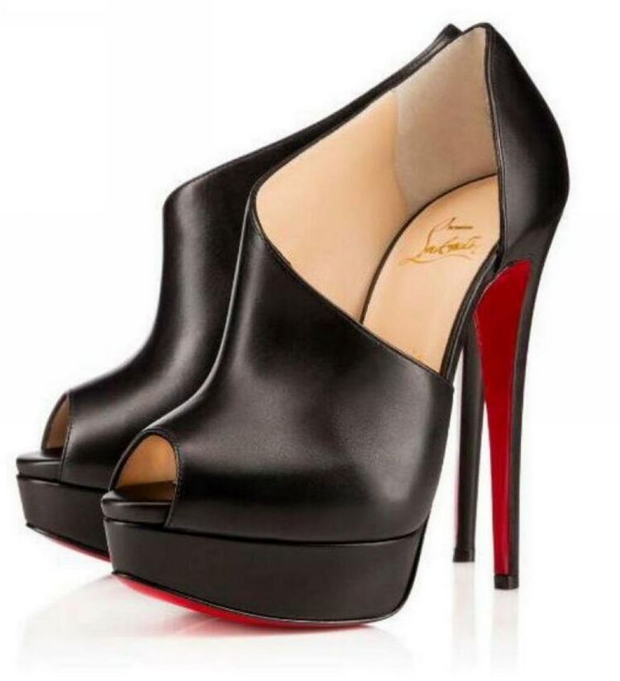 1-L12 Louboutin Christian women shoes high heels Red Bottoms Leather Pointed Toes Pumps outdoor bottoms Dress shoes EUR:35-42, Black
1-L12 Louboutin Christian women shoes high heels Red Bottoms Leather Pointed Toes Pumps outdoor bottoms Dress shoes EUR:35-42, Black